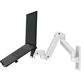 Monitor Wandarm Ergotron LX Pro, bis 34″, neig-/schwenkbar, höhenverstellbar, Tischklemme, VESA, Metall, weiß