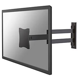 Monitor-Wandhalterung Neomounts by NewStar FPMA-W830BLACK, bis 27″, neig-/schwenk-/tiefenverstellbar, VESA-komp.