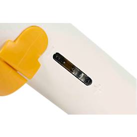 Monitorarm BakkerElkhuizen BE Flexible Dual, für 2 Monitore, bis 10 kg, dreh-, neig- und schwenkbar, 80 mm Klemmweite, VESA-komaptibel, ergonomisch, Höhenverstellbar von 170 bis 582 mm, hellgrau/weiß 