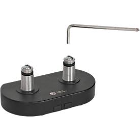 Monitorarm BakkerElkhuizen BE Flexible Dual, für 2 Monitore, bis 10 kg, dreh-, neig- und schwenkbar, 80 mm Klemmweite, VESA-komaptibel, ergonomisch, Höhenverstellbar von 170 bis 582 mm, schwarz 