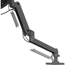 Monitorarm Ergotron LX Pro Dual Direct, für 2 Displays bis 27″, neig-/schwenk-/drehbar, höhenverstellbar, Tischhalterung, VESA, Metall, dunkelgrau