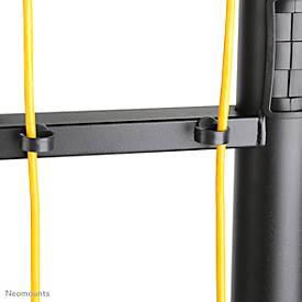 Monitorständer Neomounts® by Newstar NM-M1700BLACK, mobil, für 1 Flachbild-Display bis 75'/bis 50 kg, höhen-/tiefenverstellbar, Kabelführung, schwarz