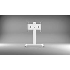 Monitorständer für Touch-Monitor Avtek Connect lite mit 86", mit Wandhalter, Polypropylen, weiß