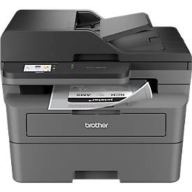Monolaser Multifunktionsdrucker Brother DCP-L2660DW, 3 in 1, USB/LAN/WLAN, Auto-Duplex/Mobildruck, bis A4, inkl. Toner