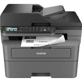 Monolaser Multifunktionsdrucker Brother MFC-L2827DWXL, 4 in 1, USB/LAN/WLAN, Auto-Duplex/Mobildruck, bis A4, inkl. 2 Tonern