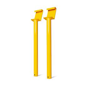 Montagewerkzeug a.m.p.e.r.e., für Regalanfahrschutz ECO Rack®, L 600 mm, feuerverzinkter Stahl, gelb