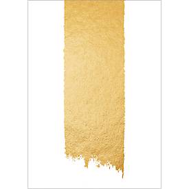 Motivpapier SIGEL "Golden brush stroke", DIN A4, 200 g/m², beidseitig, Edelkarton, 50 Blatt