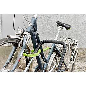 Mottez Fahrradständer für 2 Fahrräder, Grundmodul, verzinkter Stahl, Bügel mit Gummi, B 670 x T 590 x H 740 mm