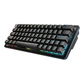 Mountain Everest 60 RGB - Tastatur - Hintergrundbeleuchtung - USB-C - QWERTY - USA