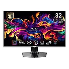 MSI MPG 321URXDE QD-OLED - OLED-Monitor - Gaming - 80 cm (31.5") - 3820 x 2160 4K @ 240 Hz - 1000 cd/m²