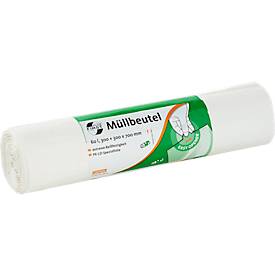Müllbeutel 60 liter, LDPE, 50 Stk./ Rolle