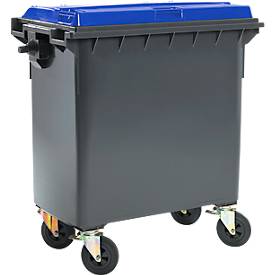 Müllcontainer MGB 770 FD, Kunststoff, 770 l, schwarzblau