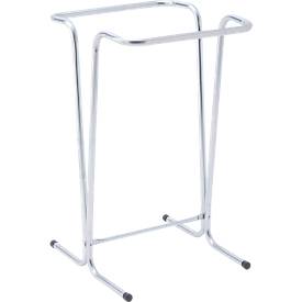 Müllsackträger Mottez, für Müllsäcke mit Volumen 100/110 l, stationär, B 450 x T 460 x H 750 mm, Stahlrohr verzinkt, verzinkt