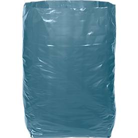 Müllsäcke Deiss Premium, für 240 l, durchstoß- & reißfest, Recycling-LDPE, 100 Stück, blau