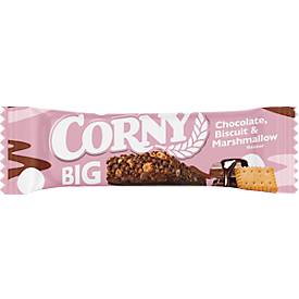Müsliriegel Corny BIG Chocolate, Biscuit & Marshmallow, Karton mit 24 Riegel je 40 g