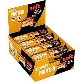 Müsliriegel Corny Protein Soft Peanut Caramel BIG, Karton mit 24 Riegel je 45g