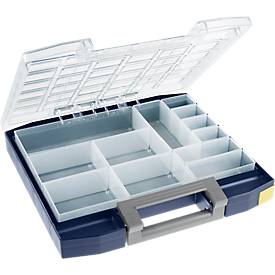 Multifunktionaler Sortimentskoffer boxxser 55 6x6-12