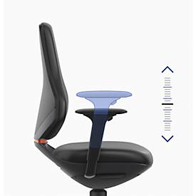 Multifunktions-Armlehnen ESD Texon, schwarz, 1 Paar