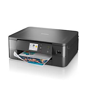 Multifunktionsdrucker Brother DCP-J1140DW, Schwarzweiß/Farbe, 3-in-1, USB/WLAN/WI-FI, Auto-Duplex/Mobildruck, bis A4, inkl. CMYK-Patronen
