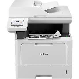 Multifunktionsdrucker Brother DCP-L5510DW, Drucken/Scannen/Kopieren, S/W, Touchscreen, Duplex-Druck, USB/LAN/WLAN, bis DIN A4, inkl. Toner