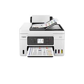 Multifunktionsdrucker Canon MAXIFY GX4050, 4-in-1, USB/LAN/WLAN, Auto Duplex/Mobildruck/Cloud, bis A4, inkl. 4 Tintenflaschen