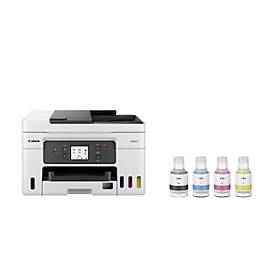 Multifunktionsdrucker Canon MAXIFY GX4050, 4-in-1, USB/LAN/WLAN, Auto Duplex/Mobildruck/Cloud, bis A4, inkl. 4 Tintenflaschen