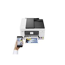 Multifunktionsdrucker Canon MAXIFY GX4050, 4-in-1, USB/LAN/WLAN, Auto Duplex/Mobildruck/Cloud, bis A4, inkl. 4 Tintenflaschen