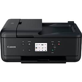 Multifunktionsdrucker Canon PIXMA TR7650, 4 in 1, USB/WLAN/Cloud, Auto-Duplex/Mobildruck/Randlosdruck, bis A4, inkl. 5 Tintenpatronen