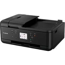 Multifunktionsdrucker Canon PIXMA TR7650, 4 in 1, USB/WLAN/Cloud, Auto-Duplex/Mobildruck/Randlosdruck, bis A4, inkl. 5 Tintenpatronen