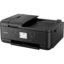 Multifunktionsdrucker Canon PIXMA TR7650, 4 in 1, USB/WLAN/Cloud, Auto-Duplex/Mobildruck/Randlosdruck, bis A4, inkl. 5 Tintenpatronen