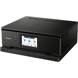 Multifunktionsdrucker Canon PIXMA TS8750, 3 in 1, USB/WLAN/Cloud/SDCard, Auto-Duplex/Mobildruck, bis A4, inkl. 6 Tintenp