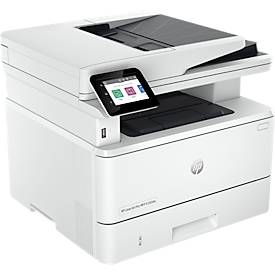 Multifunktionsdrucker HP LaserJet Pro MFP 4102dw, S/W, 3 in 1: Drucken, Kopieren, Scannen, USB/LAN/Wi-Fi, Duplex, bis A4, B 420 × T 390 × H 323 mm