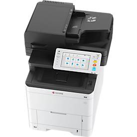 Multifunktionsdrucker Kyocera ECOSYS MA3500cifx, Drucken/Kopieren/Faxen/Scannen, bis DIN A4, B 480 × T 578 × H 572 mm, weiß-schwarz