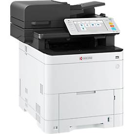 Multifunktionsdrucker Kyocera ECOSYS MA3500cix Plus, erweiterte Garantie, Kopieren/Scannen/Drucken, B 480 mm × T 575 mm × H 578 mm, schwarz-weiß