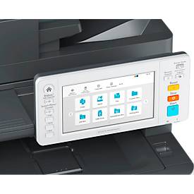 Multifunktionsdrucker Kyocera ECOSYS MA4000cifx Plus, erweiterte Garantie, Drucken/Kopieren/Faxen/Scannen, B 480 × T 578 × H 572 mm, weiß-schwarz