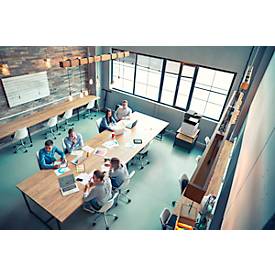 Multifunktionsdrucker Kyocera ECOSYS MA4000cifx Plus, erweiterte Garantie, Drucken/Kopieren/Faxen/Scannen, B 480 × T 578 × H 572 mm, weiß-schwarz