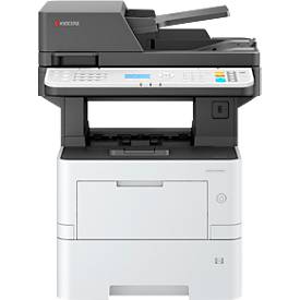 Multifunktionsdrucker Kyocera ECOSYS MA4500fx Plus, erweiterte Garantie, Drucken/Kopieren/Scannen/Faxen, B 475 x T 476 x H 575 mm, weiß-schwarz