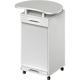 Multimobil TETRIS WOOD, B 822 x T 580 x H 1118 mm, lichtgrau