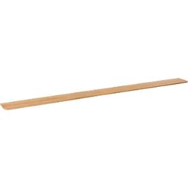 Multiplex-Stoßbrett Buche, farblos geölt, harmonisch kombinierbar, L 2000 x H 100 x T 12 mm