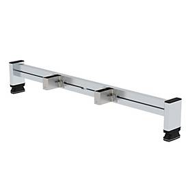 Munk Nachrüst-Traverse, nivello®-Leiterschuh, inkl. Befestigungsmaterial, B 0,93 m, Holmhöhe 73 mm