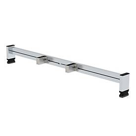 Munk Nachrüst-Traverse, nivello®-Leiterschuh, inkl. Befestigungsmaterial, B 1,2 m, Holmhöhe 73 mm