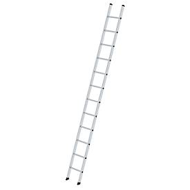 Munk® Sprossen-Anlegeleiter, Aluminium, Traglast 150 kg, Sprossenabstand 280 mm, B 350 mm, 12 Sprossen