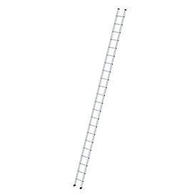 Munk® Sprossen-Anlegeleiter, Aluminium, Traglast 150 kg, Sprossenabstand 280 mm, B 350 mm, 22 Sprossen