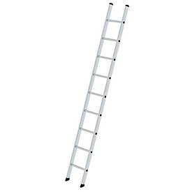 Munk® Sprossen-Anlegeleiter, Aluminium, Traglast 150 kg, Sprossenabstand 280 mm, B 350 mm, 9 Sprossen