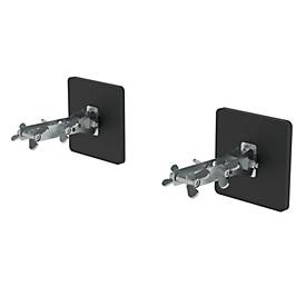 Munk Wandabstandshalter für Dämmfassaden, automatische Winkelanpassung, werkzeuglose Montage, 150 x 150 mm, 2 Stück