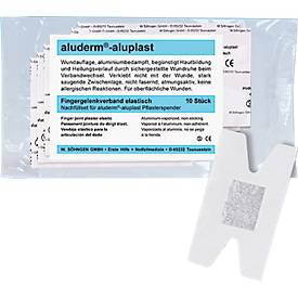 Nachfüllset Typ 5 für Pflasterspender aluderm®-aluplast, Fingergelenkverband, 10 Stück