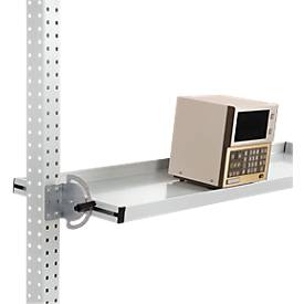 Neigbare Ablagekonsole für Werkbanksystem PROFI, B 1750 mm