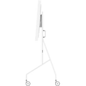 Neomounts by Newstar mobiler Monitorständer MOVE Go Flip FL50-515WH1, für 1 Samsung Flip Display mit 55' oder 65', höhenverstellbar, drehbar, neigbar