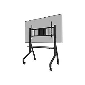 Neomounts FL50-575BL1 - Wagen - robust - fÃ¼r DisplaystÃ¤nder - BodenstÃ¤nder - verriegelbar