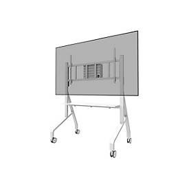 Neomounts FL50-575WH1 - Wagen - robust - für Displayständer - Bodenständer - verriegelbar